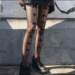Bow Stockings - Pantyhose